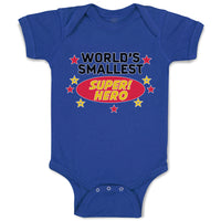 Baby Clothes World's Smallest Super! Hero and Mini Stars Baby Bodysuits Cotton