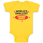 Baby Clothes World's Smallest Super! Hero and Mini Stars Baby Bodysuits Cotton