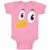 Baby Clothes Bird Beak, Eyes and Facial Expression Baby Bodysuits Cotton