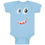 Funny Cartoon Animal Face with Smile
