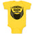 Baby Clothes Coming Soon Hair and Beard, Hipster Character Baby Bodysuits Cotton