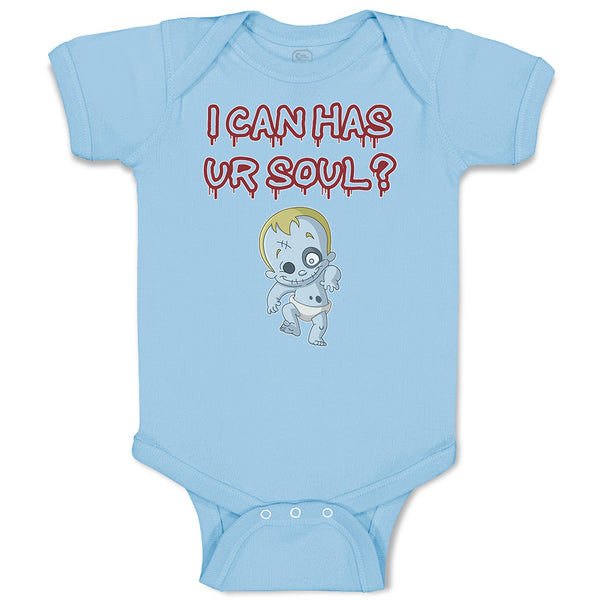 Baby Clothes I Can Has Ur Soul Child Behavior Fictional Character Baby Bodysuits