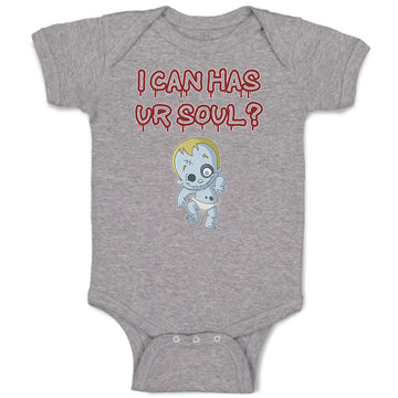 Baby Clothes I Can Has Ur Soul Child Behavior Fictional Character Baby Bodysuits