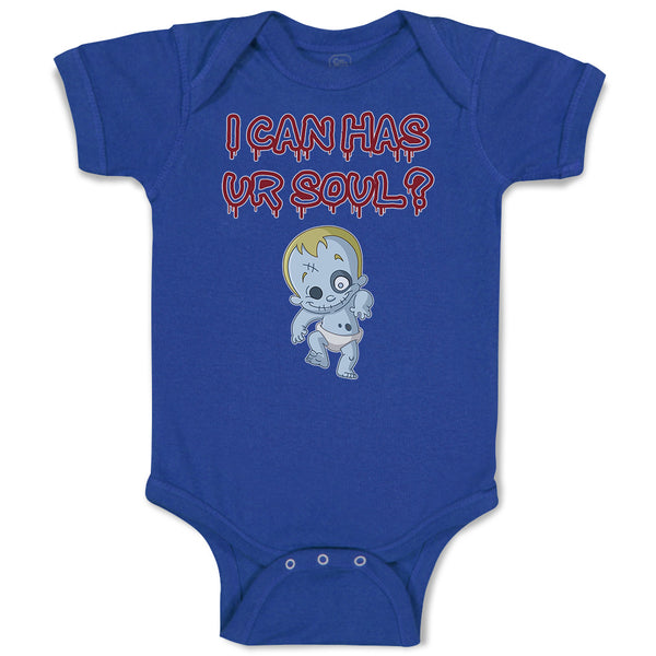 Baby Clothes I Can Has Ur Soul Child Behavior Fictional Character Baby Bodysuits