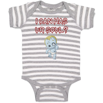Baby Clothes I Can Has Ur Soul Child Behavior Fictional Character Baby Bodysuits
