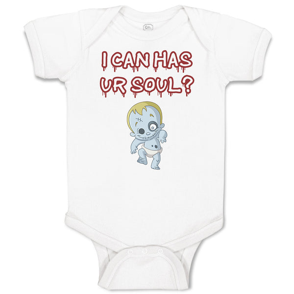 Baby Clothes I Can Has Ur Soul Child Behavior Fictional Character Baby Bodysuits