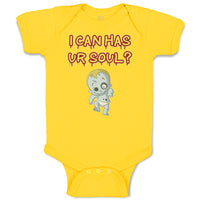 Baby Clothes I Can Has Ur Soul Child Behavior Fictional Character Baby Bodysuits
