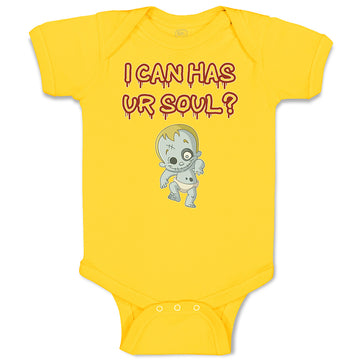 Baby Clothes I Can Has Ur Soul Child Behavior Fictional Character Baby Bodysuits