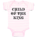 Baby Clothes Child of The King Motivational Bible Quotes for Kids Baby Bodysuits