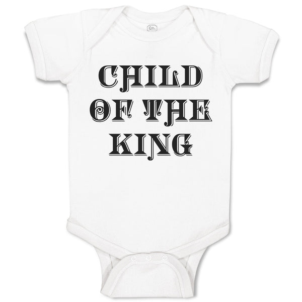 Baby Clothes Child of The King Motivational Bible Quotes for Kids Baby Bodysuits