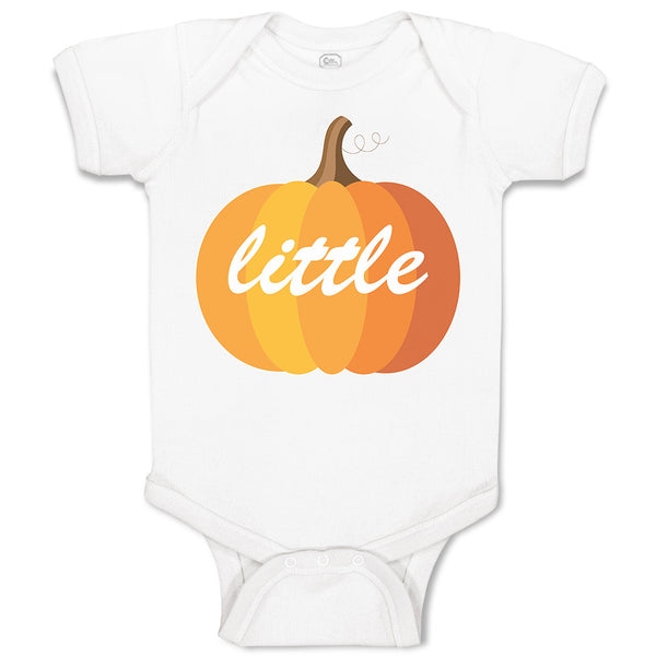 Baby Clothes Little Orange Pumpkin Vegetable Baby Bodysuits Boy & Girl Cotton