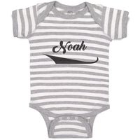 Baby Clothes Noah's Name and Ark Bible Stories Baby Bodysuits Boy & Girl Cotton