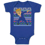 Baby Clothes The Flag of America Usa and Man Showing His Dab Dance Pose Cotton