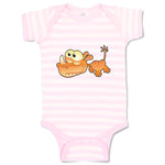 Baby Clothes Monster Unicorn Cartoon Character Baby Bodysuits Boy & Girl Cotton