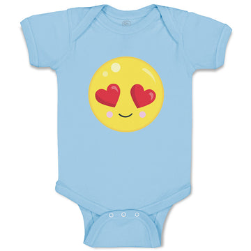 Baby Clothes Face Fall in Love Baby Bodysuits Boy & Girl Newborn Clothes Cotton