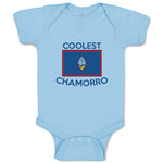Baby Clothes Coolest Guam, Chamorro Countries Baby Bodysuits Boy & Girl Cotton