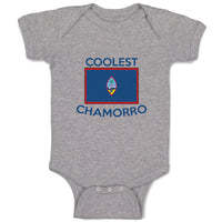 Baby Clothes Coolest Guam, Chamorro Countries Baby Bodysuits Boy & Girl Cotton