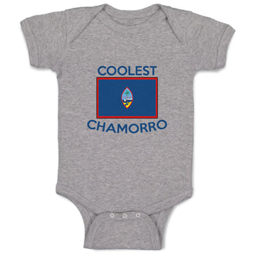 Baby Clothes Coolest Guam, Chamorro Countries Baby Bodysuits Boy & Girl Cotton