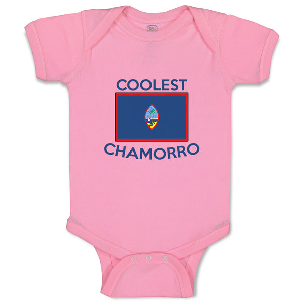Baby Clothes Coolest Guam, Chamorro Countries Baby Bodysuits Boy & Girl Cotton