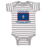 Baby Clothes Coolest Guam, Chamorro Countries Baby Bodysuits Boy & Girl Cotton