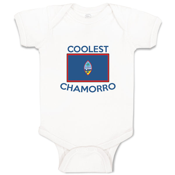 Baby Clothes Coolest Guam, Chamorro Countries Baby Bodysuits Boy & Girl Cotton