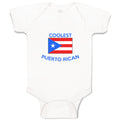 Baby Clothes Coolest Puerto Rican Countries Baby Bodysuits Boy & Girl Cotton