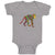 Baby Clothes Monkey in Indian Ornament Holidays Characters Others Baby Bodysuits