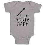 Acute Angle Baby Geometry Math Sign and Symbol