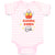 Baby Clothes Candy Corn Cutie with Smiling Face and Stars Baby Bodysuits Cotton