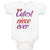 Baby Clothes Cutest Niece Ever with Red Bow Baby Bodysuits Boy & Girl Cotton