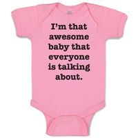 I'M That Awesome Baby That Everyone Is Talking About.