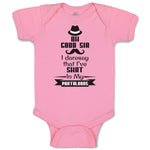 Baby Clothes Ah Sir Daresay I'Ve Shat My Pantaloons Funny Mustache Cotton