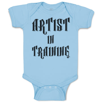 Baby Clothes Artist in Training Baby Bodysuits Boy & Girl Newborn Clothes Cotton