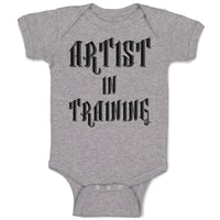 Baby Clothes Artist in Training Baby Bodysuits Boy & Girl Newborn Clothes Cotton