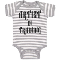 Baby Clothes Artist in Training Baby Bodysuits Boy & Girl Newborn Clothes Cotton