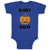 Baby Clothes Baby Boo Halloween Pumpkin Smile Baby Bodysuits Boy & Girl Cotton