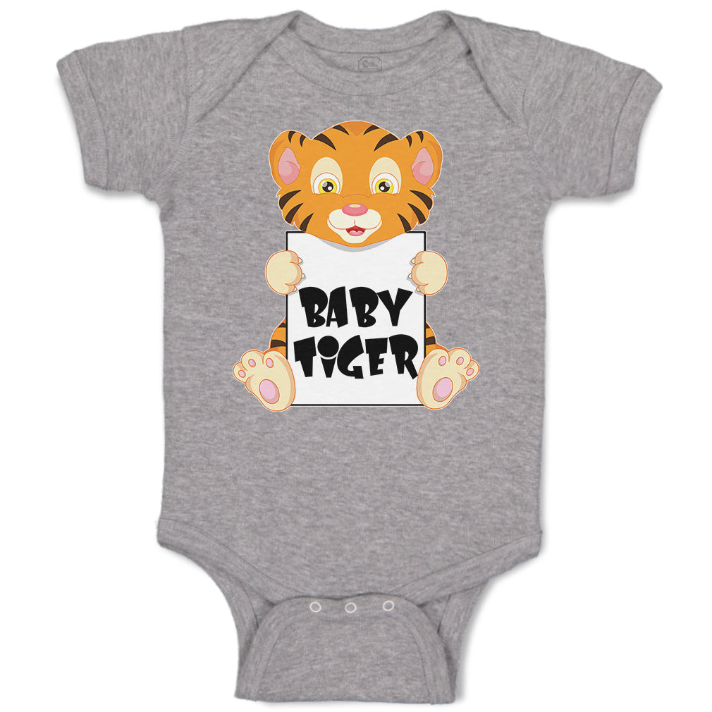 Cute Rascals® Baby Clothes Cute Little Baby Tiger Sitting