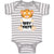 Baby Clothes Cute Little Baby Tiger Sitting Baby Bodysuits Boy & Girl Cotton