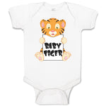 Baby Clothes Cute Little Baby Tiger Sitting Baby Bodysuits Boy & Girl Cotton