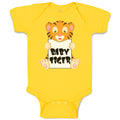 Baby Clothes Cute Little Baby Tiger Sitting Baby Bodysuits Boy & Girl Cotton
