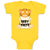 Baby Clothes Cute Little Baby Tiger Sitting Baby Bodysuits Boy & Girl Cotton