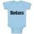 Baby Clothes Badass Typography Letter Baby Bodysuits Boy & Girl Cotton