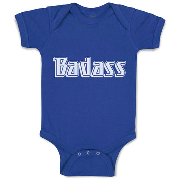 Baby Clothes Badass Typography Letter Baby Bodysuits Boy & Girl Cotton