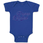 Baby Clothes Bases Loaded Baseball Indoor Sport Gameplay Baby Bodysuits Cotton