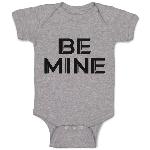 Baby Clothes Be Mine Unique Letters for Valentine's Baby Bodysuits Cotton