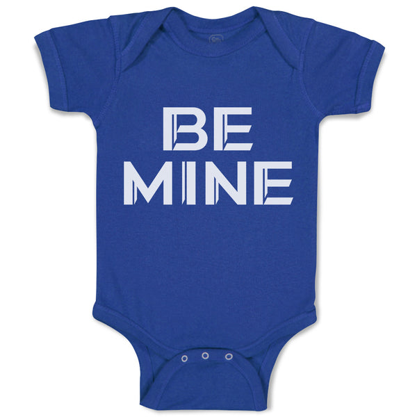 Baby Clothes Be Mine Unique Letters for Valentine's Baby Bodysuits Cotton