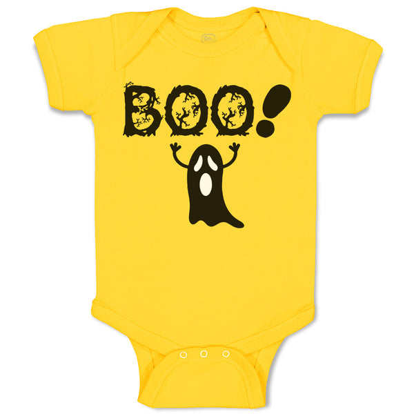 Baby Clothes Flying Halloween Ghost Boo Baby Bodysuits Boy & Girl Cotton