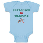 Baby Clothes Carpenterer in Training with Tools Baby Bodysuits Boy & Girl Cotton