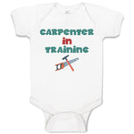 Baby Clothes Carpenterer in Training with Tools Baby Bodysuits Boy & Girl Cotton