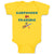 Baby Clothes Carpenterer in Training with Tools Baby Bodysuits Boy & Girl Cotton